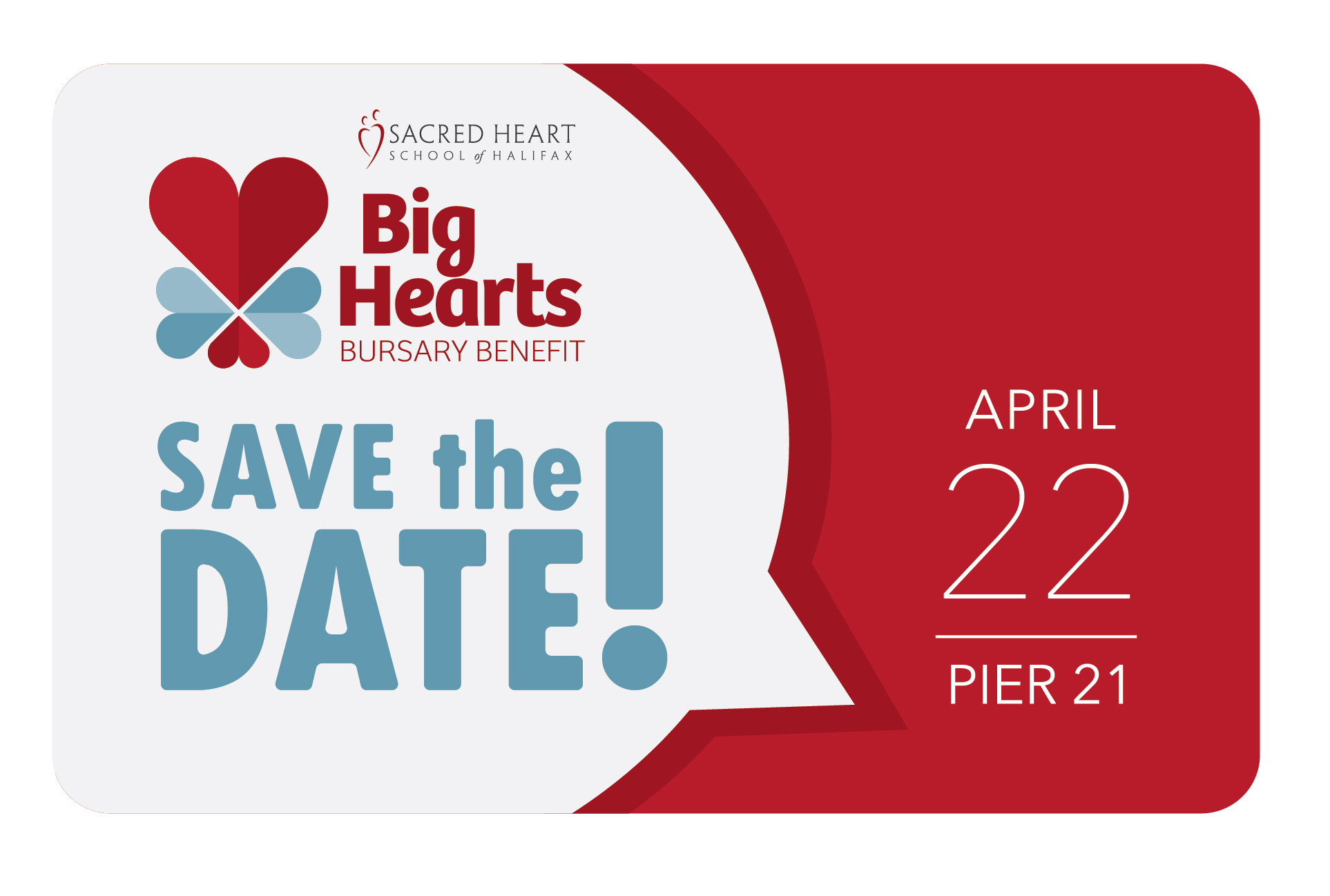 Big Hearts Save the Date 2023